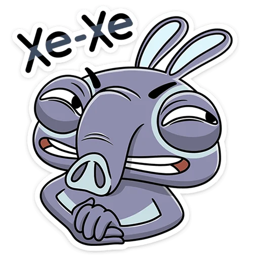 😃 Стикер «Тапир Тэпси» для Telegram