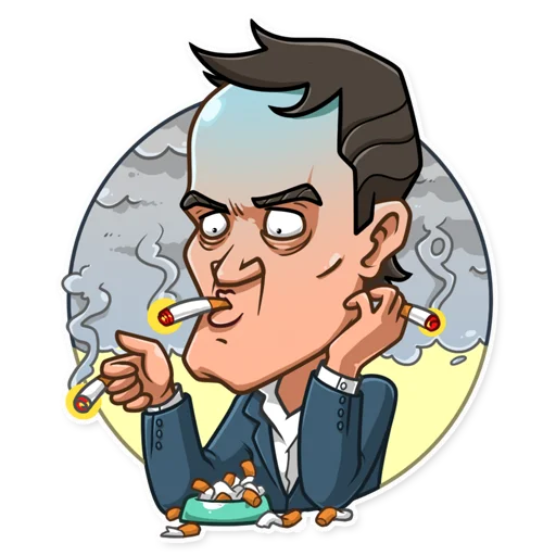 😨 Стикер «Quentin Tarantino» для Telegram