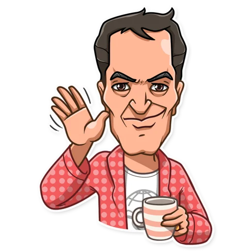 👋 Стикер «Quentin Tarantino» для Telegram