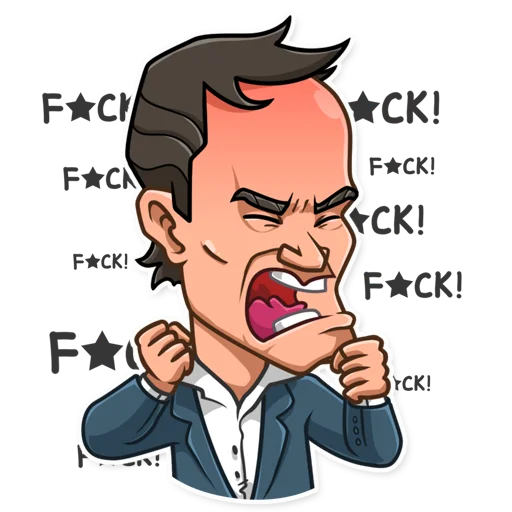 🤬 Стикер «Quentin Tarantino» для Telegram