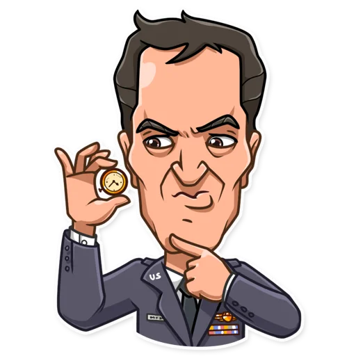 ⏱ Стикер «Quentin Tarantino» для Telegram
