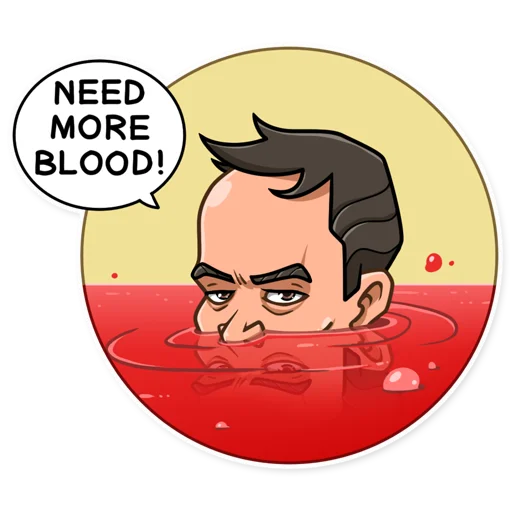 🙃 Стикер «Quentin Tarantino» для Telegram