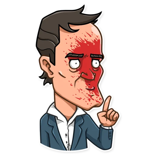 😳 Стикер «Quentin Tarantino» для Telegram