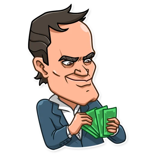 🤑 Стикер «Quentin Tarantino» для Telegram