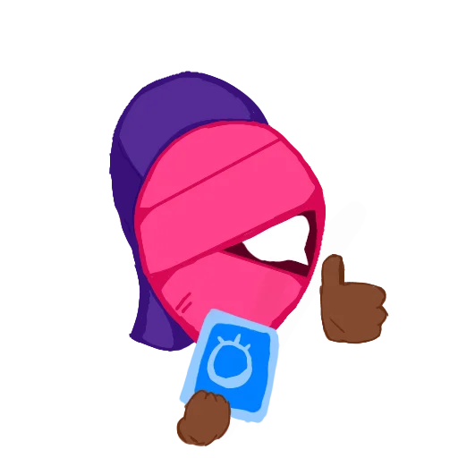 👍 Стикер «Taro-Tara brawl stars» для Telegram