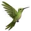 Стикер 36 green witch