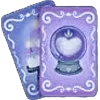 Стикер 45 Purple Tarot Pack
