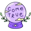 Стикер 28 Purple Tarot Pack
