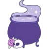 Стикер 13 Purple Tarot Pack