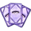 Стикер 41 Purple Tarot Pack
