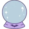 Стикер 20 Purple Tarot Pack
