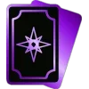 Стикер 33 Purple Tarot Pack