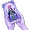Стикер 48 Purple Tarot Pack