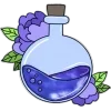 Стикер 42 Purple Tarot Pack