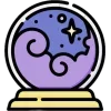 Стикер 22 Purple Tarot Pack