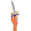 🗡 Эмодзи «Tarot elements» для Telegram