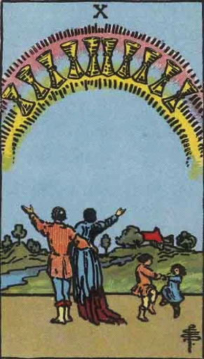 🌈 Стикер «Rider Waite Tarot Original» для Telegram