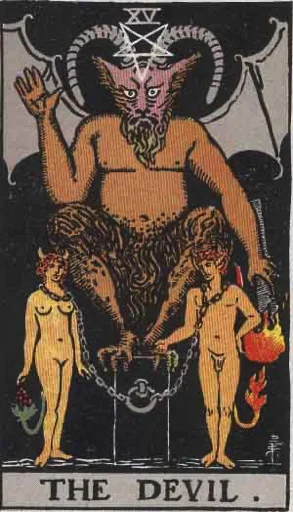 😈 Стикер «Rider Waite Tarot Original» для Telegram