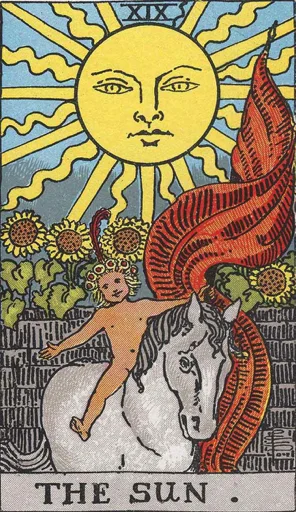 🌞 Стикер «Rider Waite Tarot Original» для Telegram