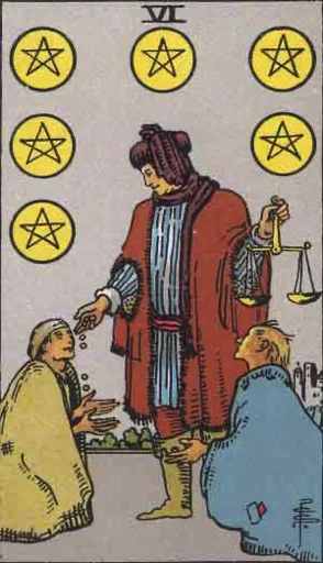 🤝 Стикер «Rider Waite Tarot Original» для Telegram