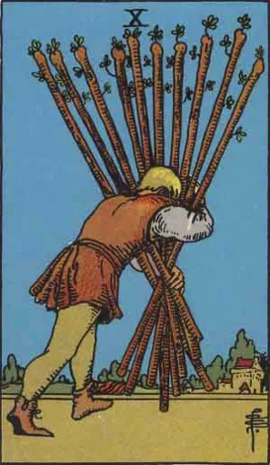 😰 Стикер «Rider Waite Tarot Original» для Telegram