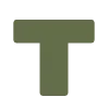 🤍 Эмодзи «Зеленые буквы, иконки на тему эзотерики» для Telegram
