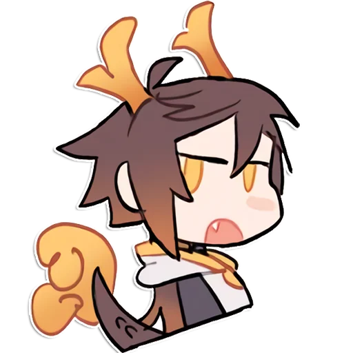 😠 Стикер «Tartali [Genshin impact]» для Telegram