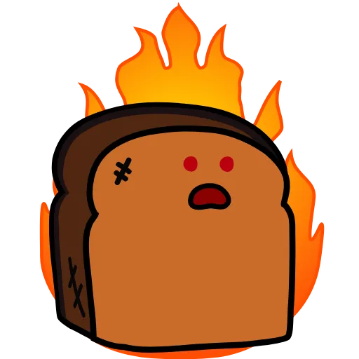 😡 Стикер «OG Toastys» для Telegram