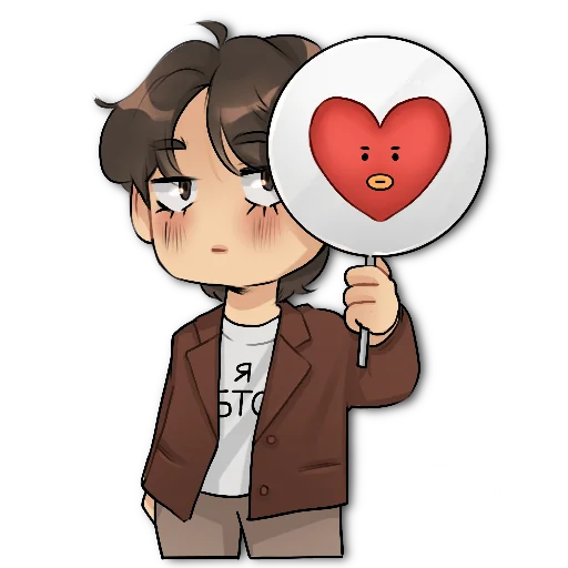 💜 Стикер «TATA MIC» для Telegram