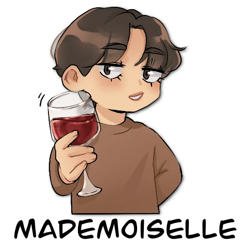 🍷 Стикер «TATA MIC» для Telegram