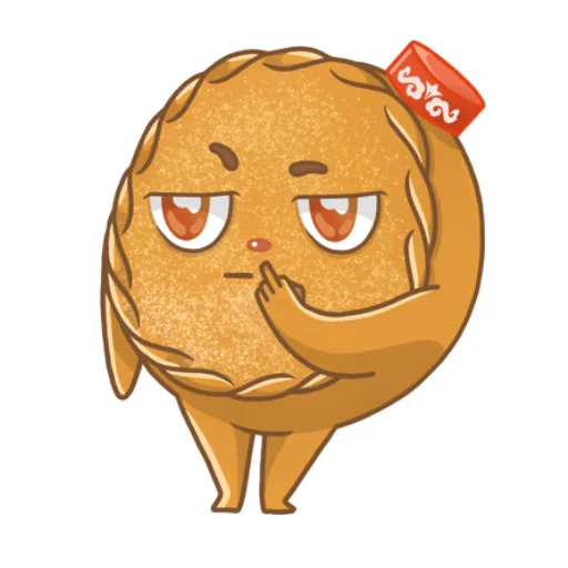 😑 Стикер «Татарские пирожочки» для Telegram