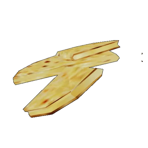 🥔 Стикер «Tatar Lowpoly Food» для Telegram