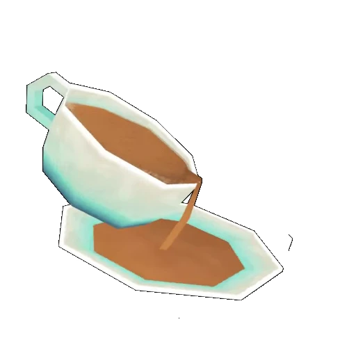 ☕️ Стикер «Tatar Lowpoly Food» для Telegram