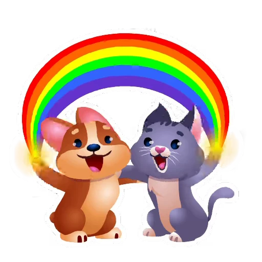 🌈 Стикер «TatersNTots» для Telegram
