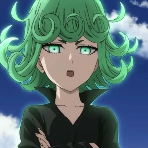🌾 Стикер «⸄ᯈᬼTatsumaki ↬» для Telegram