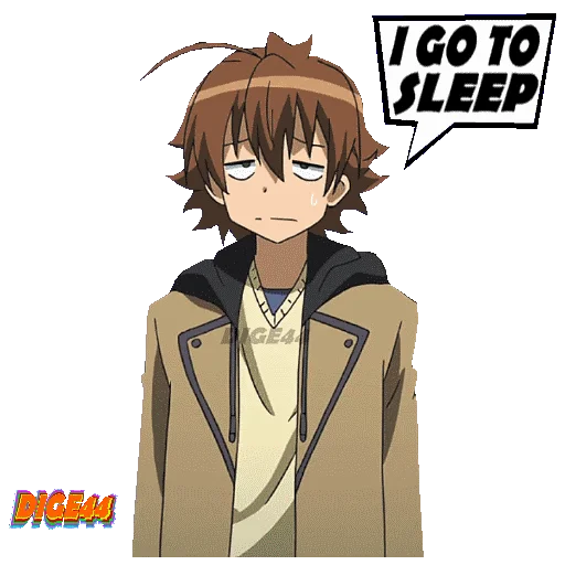 💤 Стикер «TATSUMI AKAME GA KILL» для Telegram