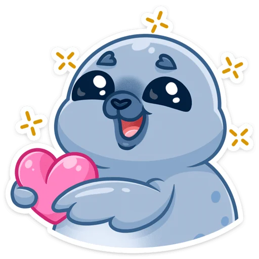 ❤ Стикер «Татти» для Telegram