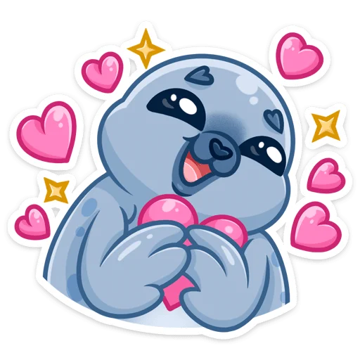 🥰 Стикер «Татти» для Telegram