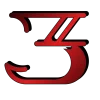 🤩 Эмодзи «Tattoo - бордовый шрифт» для Telegram