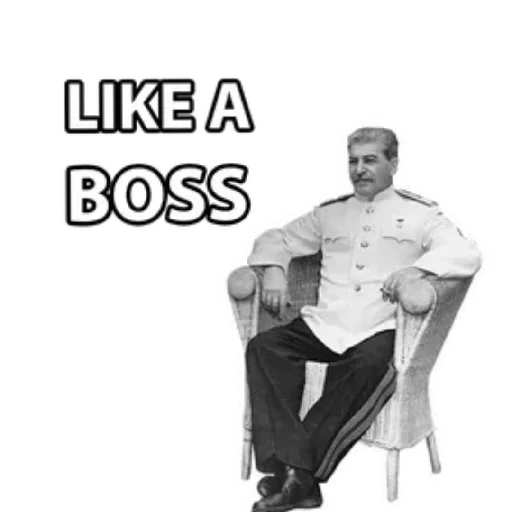 😄 Стикер «Сталин / Stalin» для Telegram