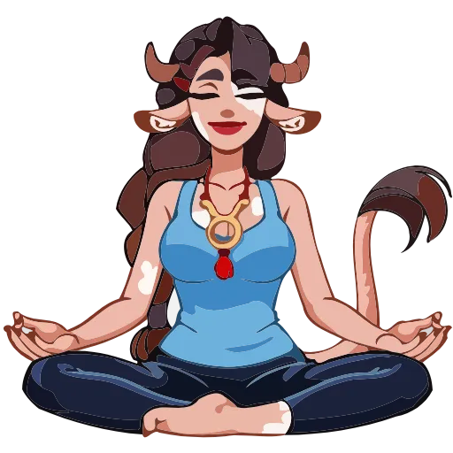 🧘‍♀️ Эмодзи «Таура» для Telegram