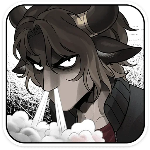 😤 Стикер «Таурон» для Telegram