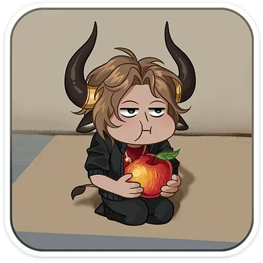 🍎 Стикер «Таурон» для Telegram