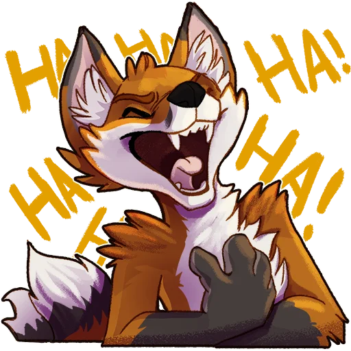 😂 Стикер «Tav Fox» для Telegram