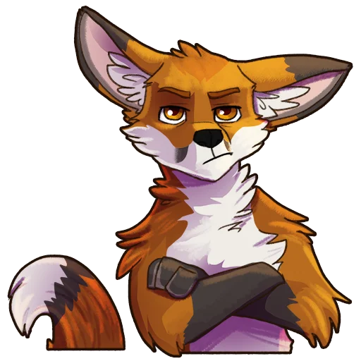😐 Стикер «Tav Fox» для Telegram
