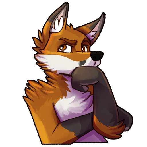 🤔 Стикер «Tav Fox» для Telegram