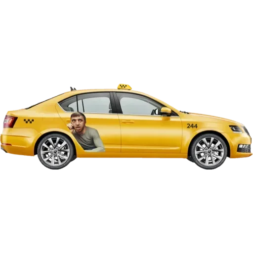 Стикерпак Taxi.ru для Telegram — скачать