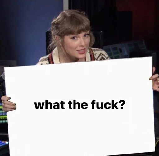 🧐 Стикер «Taylor Swift» для Telegram
