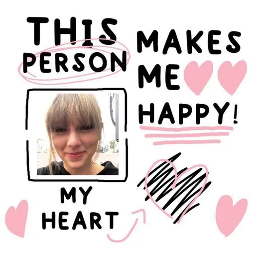 💗 Стикер «Taylor Swift» для Telegram