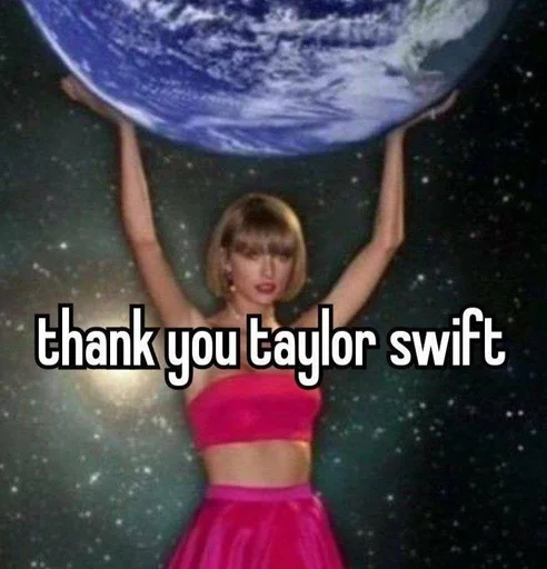 🙏 Стикер «Taylor Swift» для Telegram
